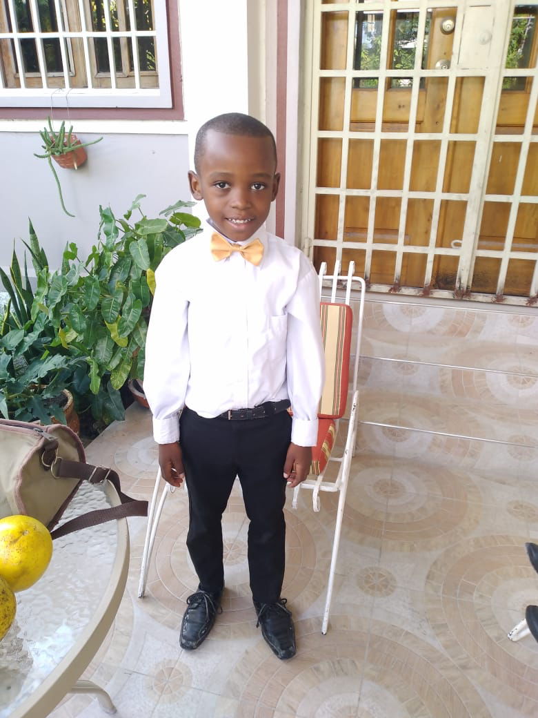 Young boy supported through Caribbean mission