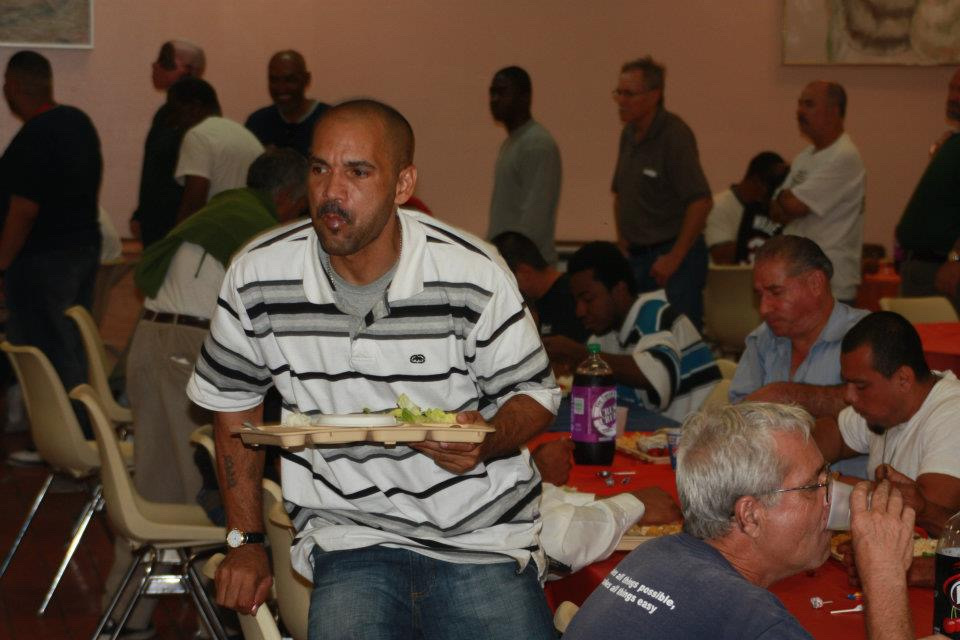 Community feeding event attendees